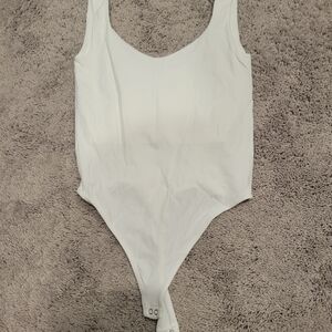 Intimately Free, Free People One Piece Bodysuit White